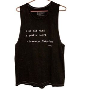GAME OF THRONES I DO NOT HAVE A GENTLE SHIRT SIZE XXL TANK TOP *Read*